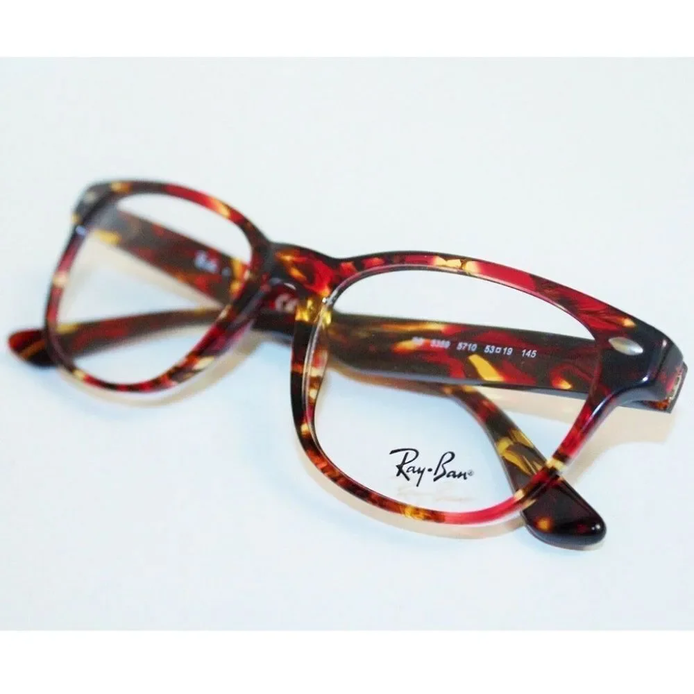 Ray-Ban Square Unisex Eyeglasses Tortoise
